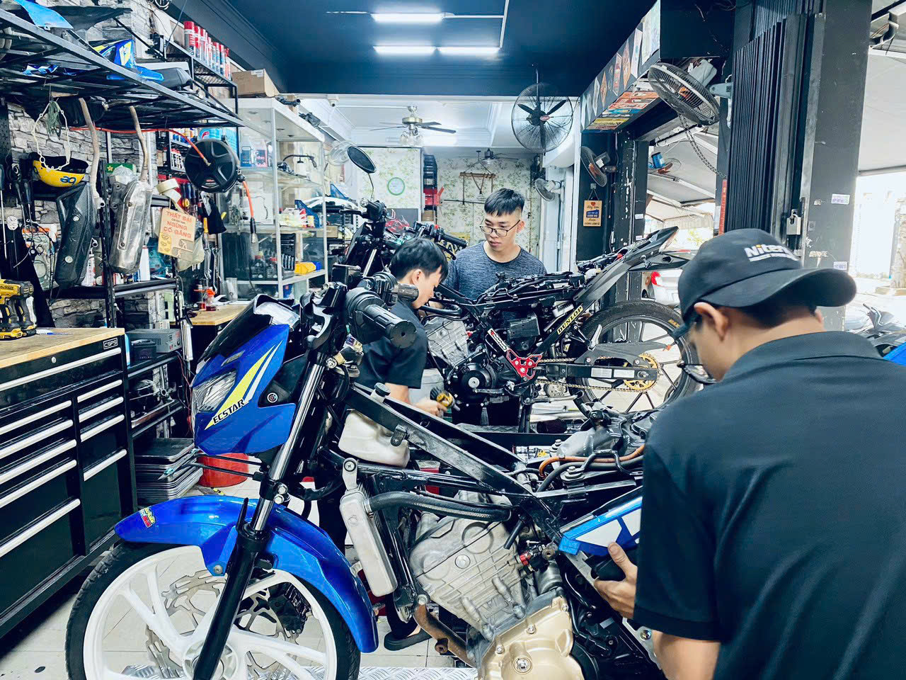 Khu vực hỗ trợ cứu hộ xe máy Quận 3